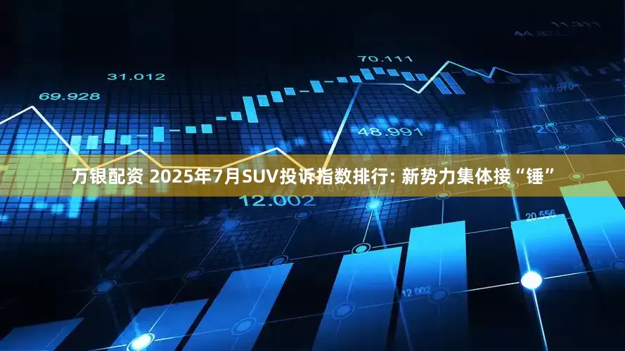 万银配资 2025年7月SUV投诉指数排行: 新势力集体接“锤”